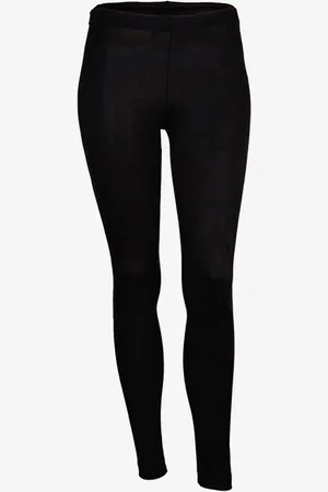 Damella Leggings i uld og silke