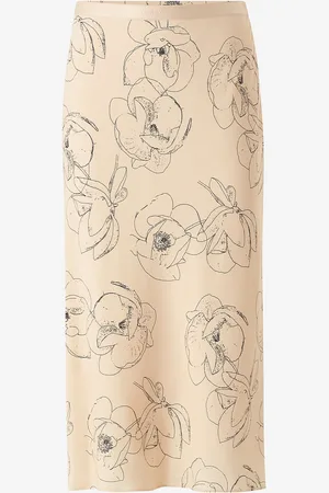 Calvin Klein Nederdel Recycled Cdc Bias Cut Midi Skirt