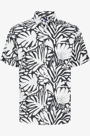 JACK & JONES Skjorte jorJoshua Aruba Aop Shirt SS Jnr