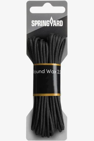 Springyard Skosnører Round Wax 2.0