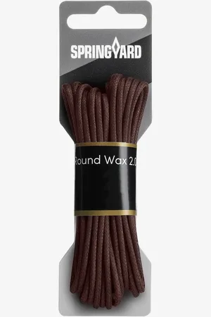 Springyard Skosnører Round Wax 2.0