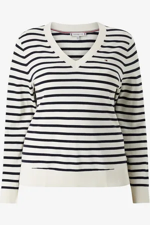 Tommy Hilfiger Trøje Crv CO Jersey Stitch V-nk Swt