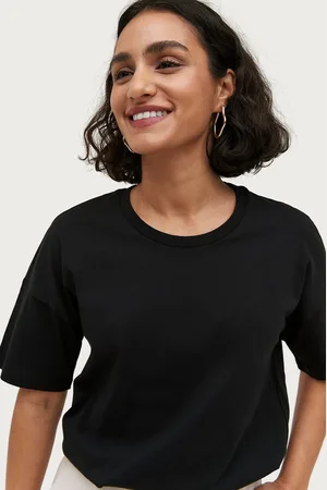 ELLOS T-shirt i bomuld med afslappet pasform