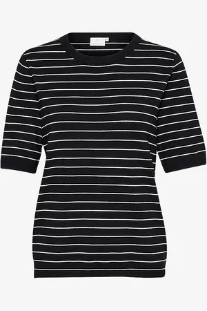 Kaffe Trøje Kamala Striped Knit
