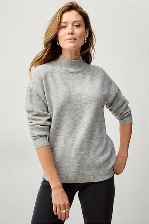 ELLOS Jumper med høj halsudskæring