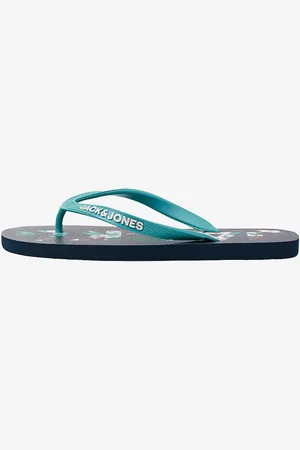 JACK & JONES Flip flops jfwLogo Palm Print Flip Flop