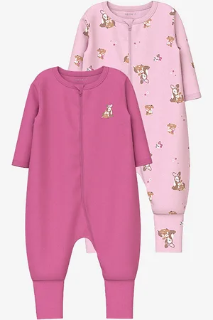 NAME IT Pyjamasoverall nbfNightsuit Zip FF 2-pak