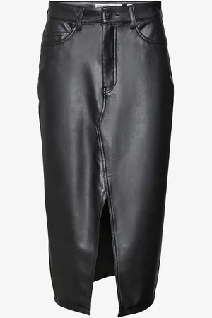 VERO MODA Nederdel vmcVeri HR Calf PL Skirt Curve
