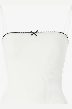 Gina Tricot Undertrøje Bow Strap Singlet