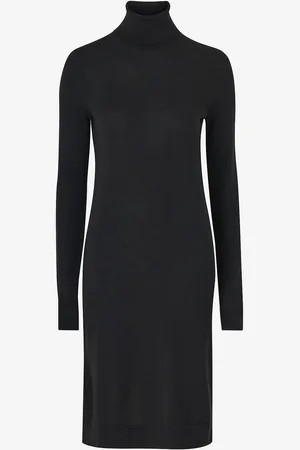 Calvin Klein Kjole Merino Wool Knee Dress