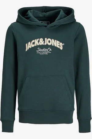 JACK & JONES Hættetrøje jorBronx Arch Big Sweat Hood Jnr