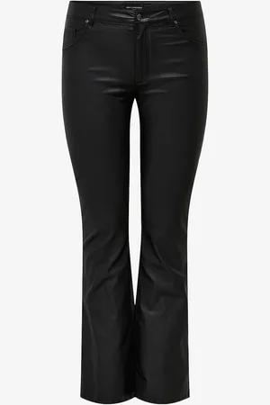 ONLY Jeans carBlush Mid Flared Coated Pnt
