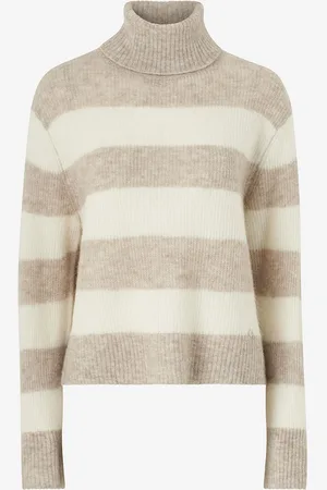 Mos Mosh Trøje mmAidy Thora Stripe Rollneck Knit