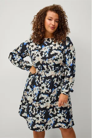 Zizzi Kjole vBella L/S Abk Dress