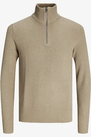 JACK & JONES Trøje jjePerfect Knit Half Zip SN