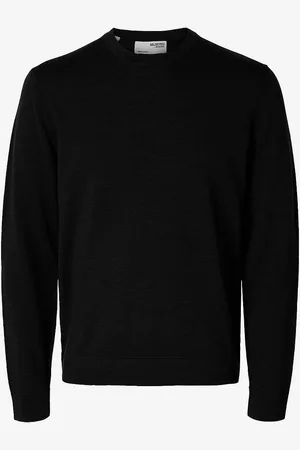 SELECTED Trøje slhTray LS Knit Merino Crew Neck