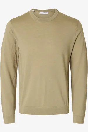 SELECTED Trøje slhTray LS Knit Merino Crew Neck
