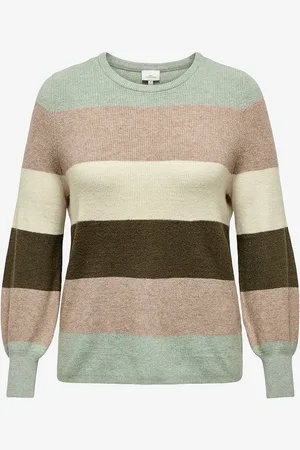 ONLY Trøje carNew Daria L/S Stripe Pullover Knt