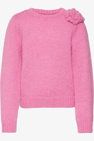 VERO MODA Trøje vmAdia LS O-neck Flower Pullover