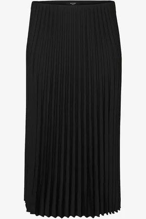 VERO MODA Maxi nederdel vmcSoma Long Pleat Skirt Wvn GA Cur