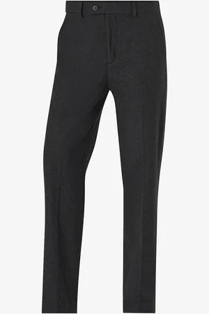 Lindbergh Jakkesætsbukser Flannel Wool Blend Formal Pant
