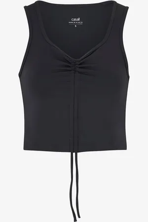 Casall Sportstop Crease Sleeveless Crop Top