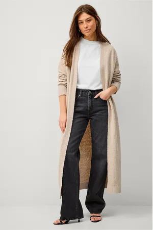 ELLOS Strikket maxi-cardigan