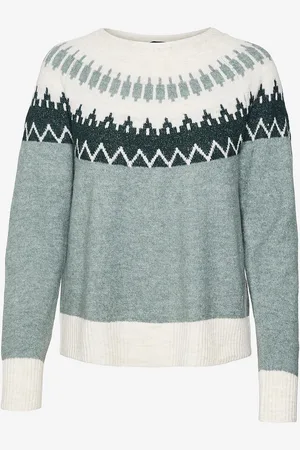 VERO MODA Trøje vmSimone LS Nordic Pullover