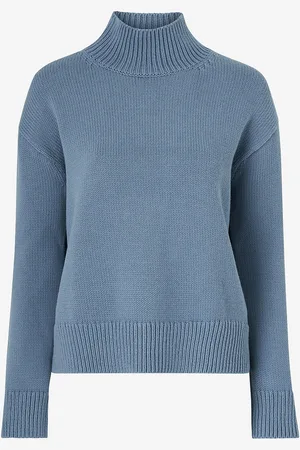 Calvin Klein Trøje Cotton Blend High-neck Sweater