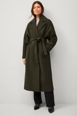 ELLOS Frakke Robe Coat med klipklapper