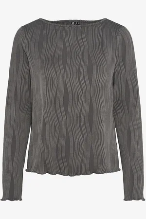 Pieces® Top pcnAnnika LS Boatneck Top BC