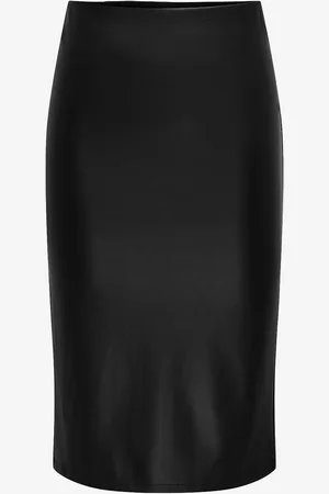 JDY Nederdel Soya Midi PU Skirt Jrs Atk