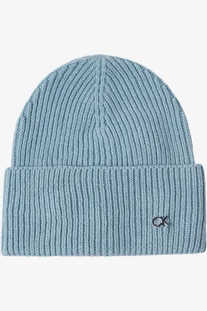 Calvin Klein Hue CK Metal Chunky Rib Beanie