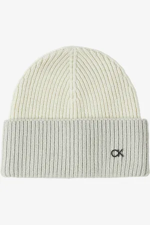Calvin Klein Hue CK Metal Two-tone Chunky Beanie