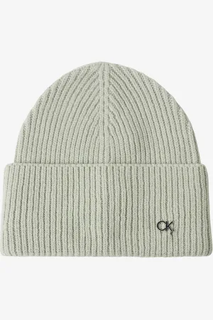 Calvin Klein Hue CK Metal Chunky Rib Beanie