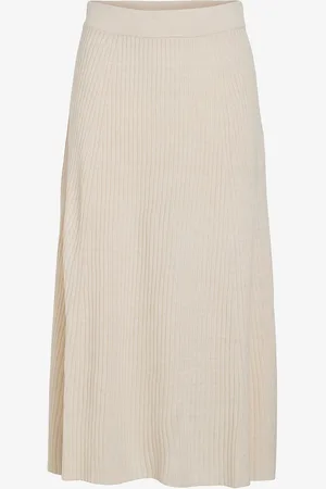 VILA Nederdel vOlina A-shape Rib Knit Skirt