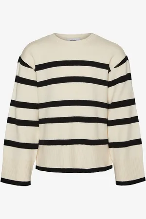 VERO MODA Trøje vmSaba LS O-neckPullover GA Girl