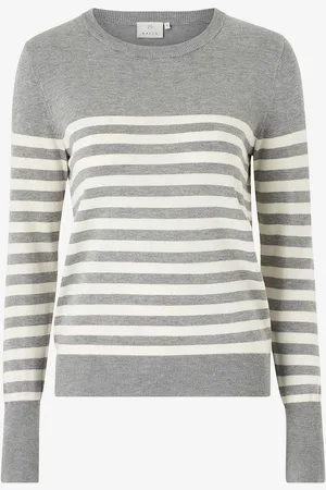 Kaffe Trøje kaLizza Striped Knit Pullover