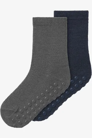 NAME IT Strømper nmmWak Wo/bl Sock W/Non Skid 2-pak