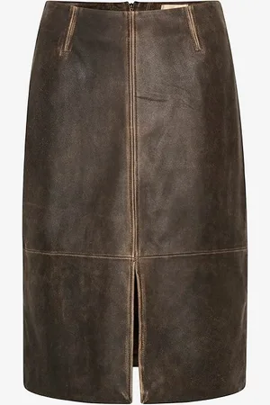 Soaked in Luxury Lædernederdel slFiorella Leather Skirt