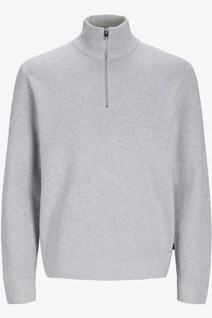 JACK & JONES Trøje jprBlamilano Stitch Knit Half Zip