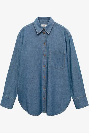MANGO Denimskjorte Shirt Letizia