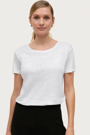 Second Female Top Peony O-neck Tee