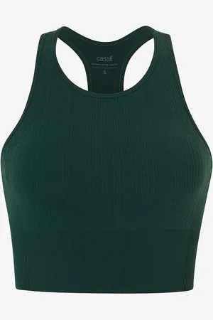 Casall Træningstop Multi Rib Seamless Padded Sports Top