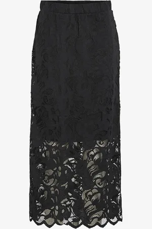 VILA Maxi nederdel viStacy HW Ankel Skirt/r