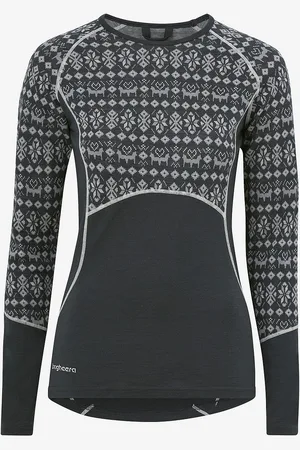 Bagheera Langærmet undertrøje Merino Dalecarlian Top Women