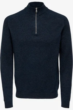 Only & Sons Trøje onsEdward Reg 7 Wool Half Zip Knit