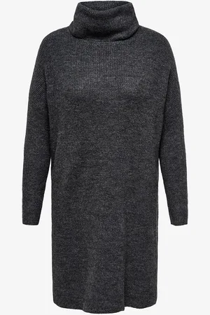 ONLY Kjole carJana L/S Cowlneck Dress Wool KN