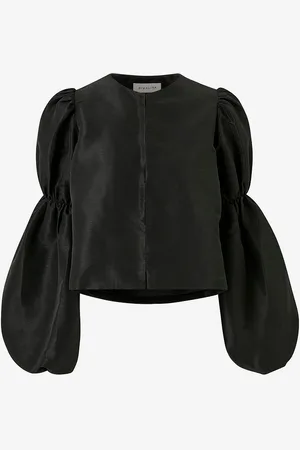 By Malina Bluse Zoey Double Pouf Sleeve Blouse