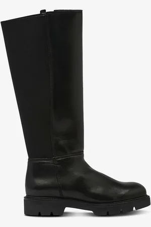 Bianco Støvler biaOthilia Knee High Elastic Boot Leather